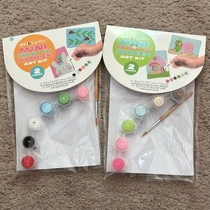 Pink & Green Mini Paint-by-Number Art Kit (2 Pack)